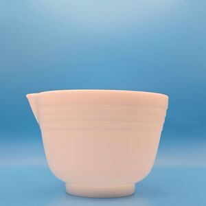 Vintage Pyrex Hamilton Beach Mixing Bowl #3 White Milk Glass Made in U.S.A.